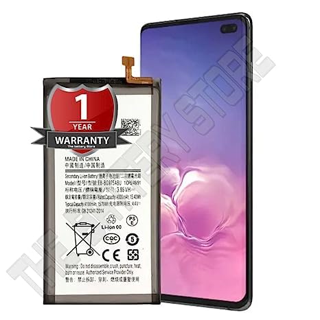 Image of Original EB-BG975ABU Battery for Samsung Galaxy S10 Plus G975F G975U G975W G9750 Battery with 1 Year Warranty****(Y0000093)