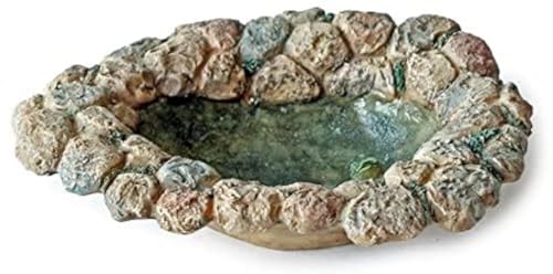 Marshall Home MG18 Fairy Gardening Miniature Statuary Small Pond, 5"