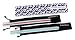 Architectural Scale Ruler for Drafting Blueprints and Engineering | Set of Two Aluminum Triangular Rulers - 1 Architect Imperial and 1 Engineer Scaled | Includes Protective Sleeves - 2 Pack