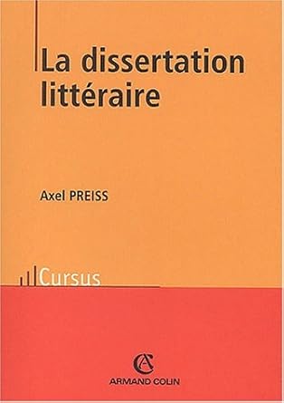 La dissertation littéraire