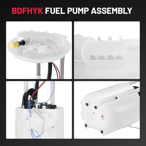 Image of BDFHYK Electric Fuel Pump Module Assembly Compatible with Dodge Ram 1500 2008 3.7L V6, 4.7L 5.7L V8 Replace E7237M