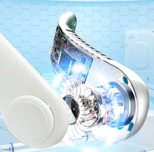 Ventilateur USB rechargeable de cou silencieux et mini réfrigération sport