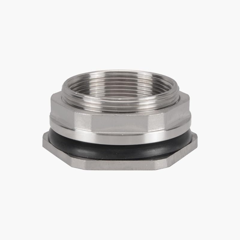 Raccord traversée paroi 3/8 BSP résistant rouille pour réservoir