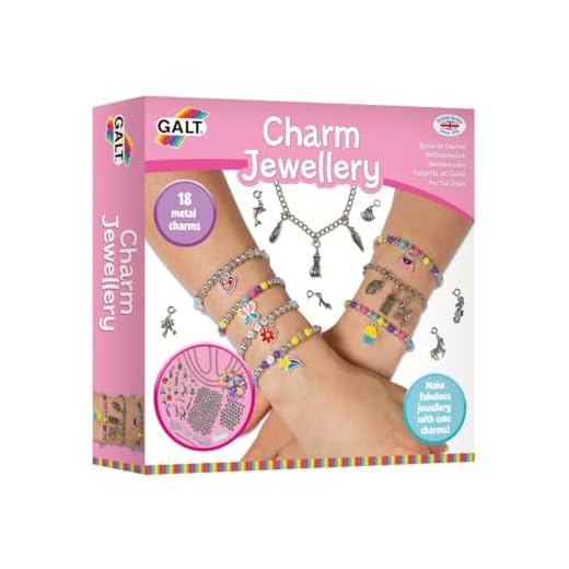 Galt - GA1003505 - Kit de Loisir Créatif - Girl Club - Bijoux Charms