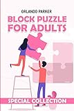 Block Puzzle For Adults: Light and Shadow Puzzles (Brain Game Books)