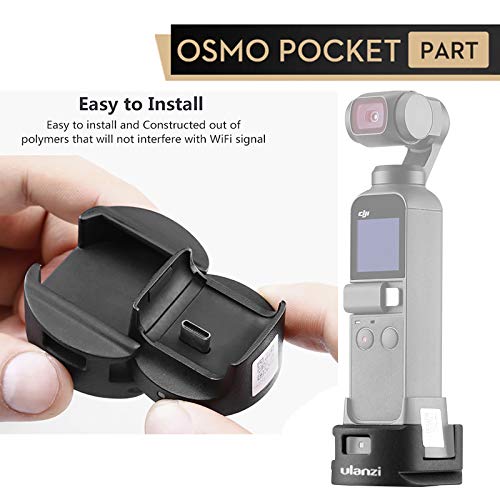 Alician Ulanzi OP-4 WiFi Tripod Adapter for DJI Osmo Pocket WiFi Base  Accessory with Tripod Head Quick Release Mount