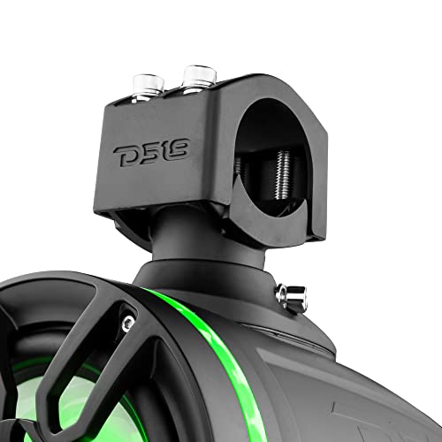 Image of DS18 Hydro NXL-X6TP /BK 6.5 inch Marine Water Resistant Wakeboard Tower Speakers with Integrated RGB LED Lights 300 Watts 4 ohms - Black (Pair) High Performance