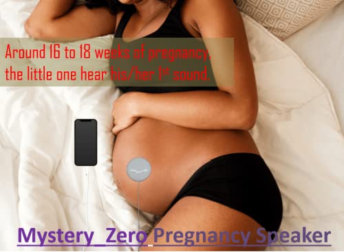 Generic-MysteryZero-Pregnancy-Speaker-Play-Music-Story-Message-Sound-and-Voice-To-Womb-Early-Brain-Development-Gift-For-Baby-Or-New-Mom-or-Pregnant-Women-White
