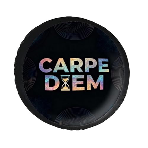 KLXZCVP Carpe Diem Seize the DayU[XyA^CJo[ W[v SUV MPV RV gbNΉ(Black,28 inch)