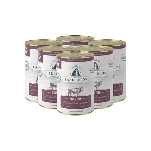 Lakefields Rind 100% Nassfutter 400g