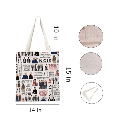Zuo Bao Sac fourre-tout inspiré de la série télévisée criminelle - Cadeau pour les fans de films criminels, Double vérification, CM – vue 4