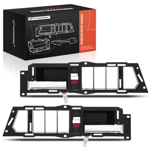 A-Premium - Inside Interior Door Handles Front Left Driver & Right Passenger Side - Compatible with Chevy & GMC Models - 1988-1994 Blazer C1500 C2500 C3500 K1500 K2500 K3500 Suburban Yukon