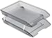 Acrimet Facility Double Letter Tray Front Loading Design (Smoke)