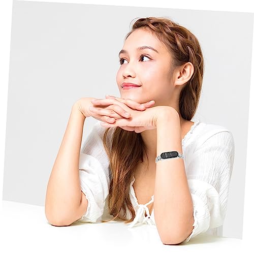 Correa de acero inoxidable para reloj inteligente con pulsera ajustable de repuesto universal 2
