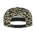 Fashion Baseball Cap Dad Hat for Girls and Boys, Cool Green Camo Army Camouflage Art Adjustable Snap Breathable Golf Cap Outwear
