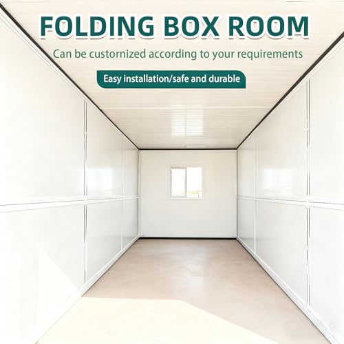 Expandable Container House 2-Story Foldable Prefabricated Home Portable Modern Living Space for Backyard Office, Tiny House, Vacation Cabin & Storehouse - Easy Setup & Customizable - Image 4