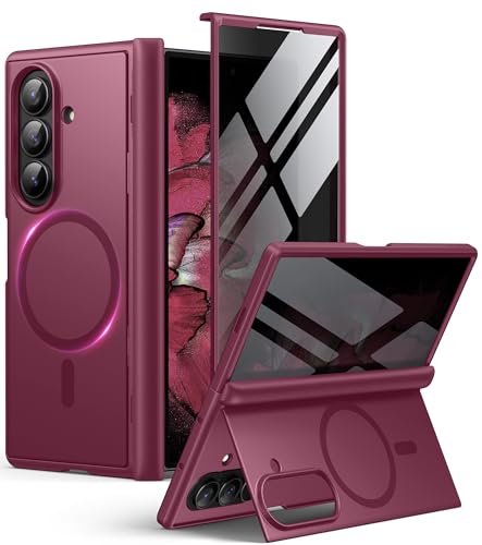 BERFY Galaxy Z Fold 7 Case with Privacy Screen Protector
