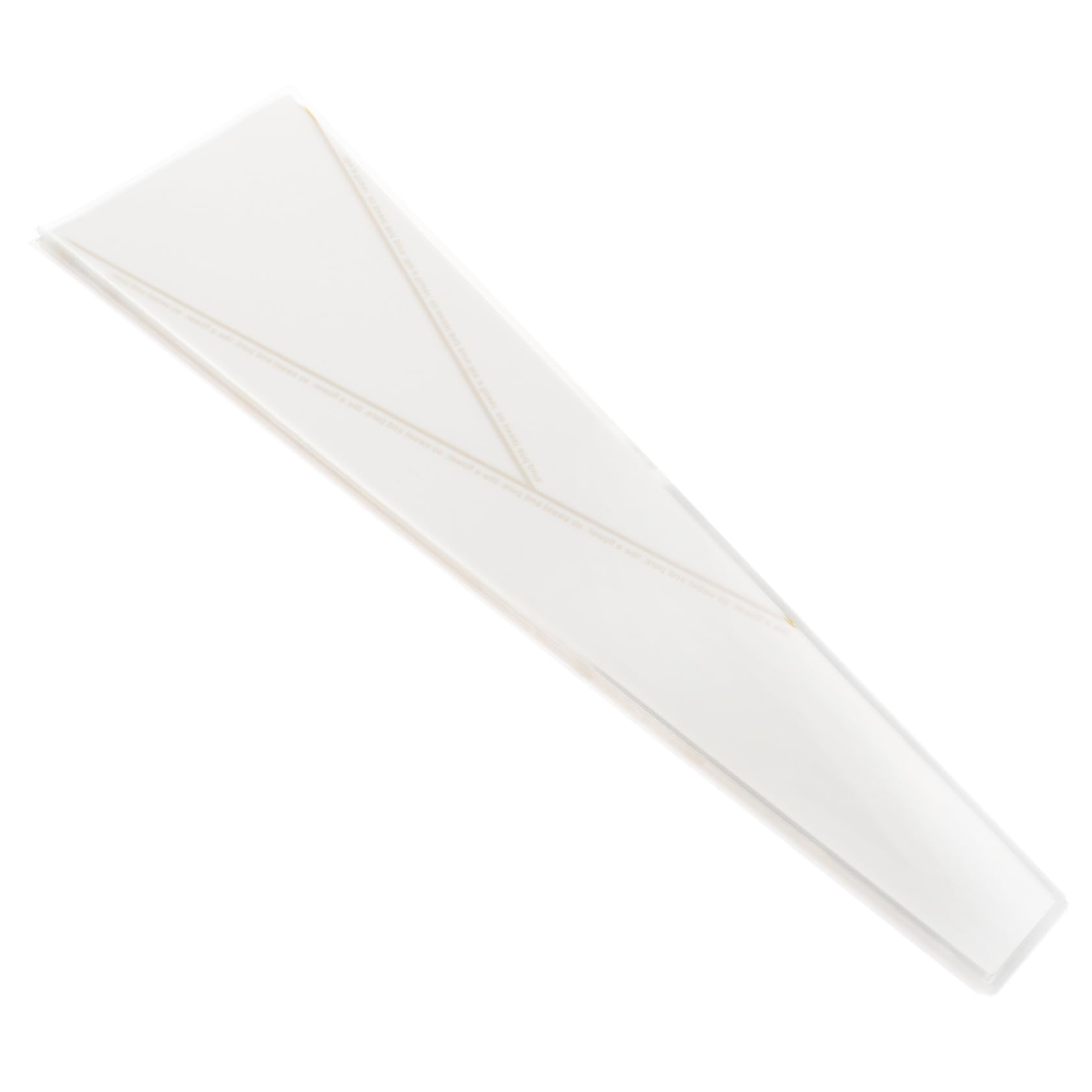 Angoily Rose Wraps 50pcs Floral Single Rose Wrapping Floral Bag Strong Plastic Sleeves for Bouquets