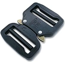 Metal Buckle Dual Adjustable Tactical Belt Buckle,1.5inch38mm Heavy Duty Belt Buckle