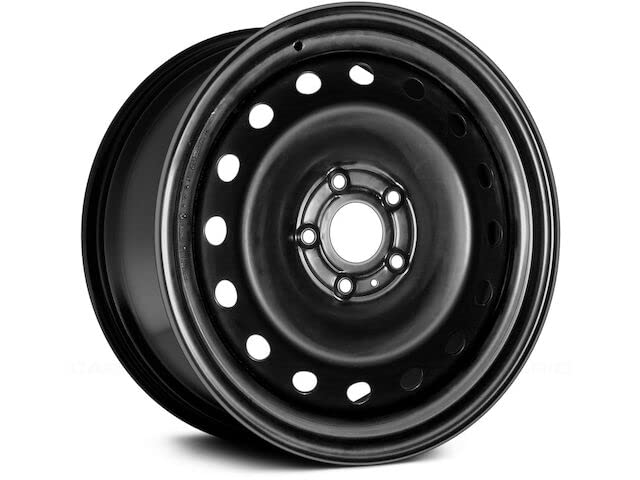 Steel Wheel - Black - 20 x 8 Inch - 16-Hole - 5-Lug - Compatible with 2002-2007 Dodge Ram 1500