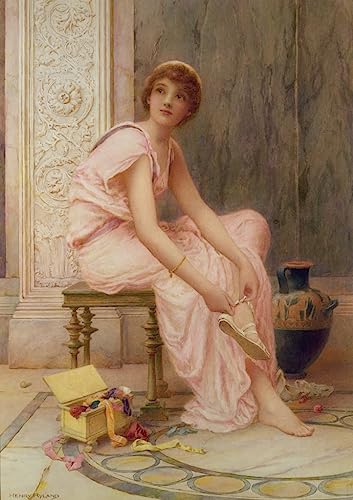 Henry Ryland Moderne Art Murale Peinture Toile Haute Définition 60x90