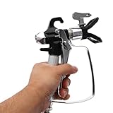 KiwiHood High-Pressure Airless Paint Sprayer, 1600W Electric Paint Machine with Adjustable Pressure, 16.4ft Hose, 2.5L Hopper, for Indoor and Outdoor Walls, Furniture, Ceilings - Image 8