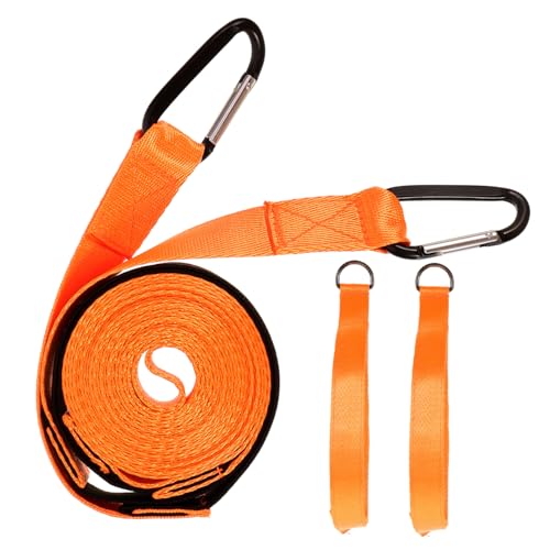 GANAZONO 1set Boy Girl Skiing Training Ski Auxiliary Strap for Toddlers Webbing Easy-use Buckle Balance Support for Skiing Snowboarding Adventures