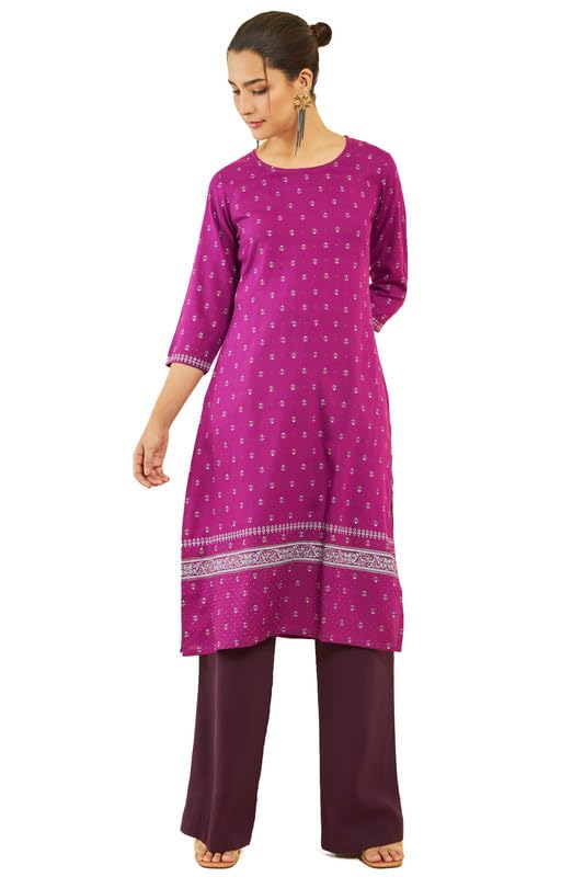 Image of Soch Women Rayon Kurta