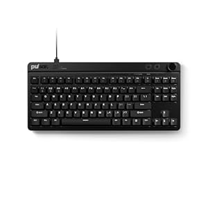 Pulsar XBOARD MS Mechanische Gaming-Tastatur, 35K Scanrate und 8K Abtastung für extrem niedrige Hot-Swap-Latenz, TKL Joint Mount Aluminiumplatte, PBT-Tasten