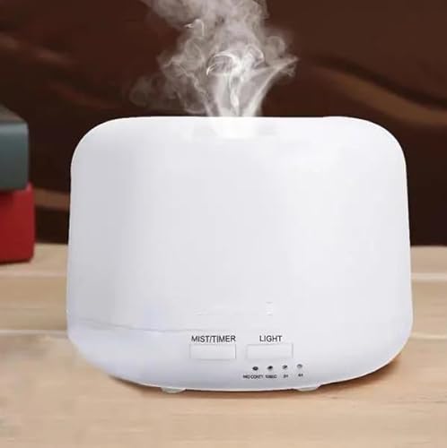 Umidificador De Ar Purificador Aroma Difusor Portátil Led 5 Cores