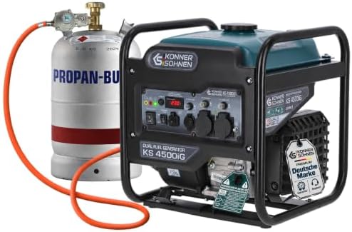 K&S Könner&Söhnen könner & Söhnen KS 4500iG Générateur inverter gaz/essence 4500W – vue 2