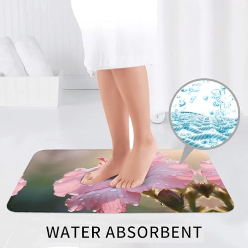 Tapis de salle de bain motif floral lot de 3 pour sublimer votre coiffeuse - 7