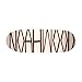 NOAHWOOD Fingerboards 8.0 Fish Deck (PRO Dyed 6-Layer Maple Separate Cold-Press Crafts Handmade) 100mm X 33mm (White-Red Logo ) Fish Deck