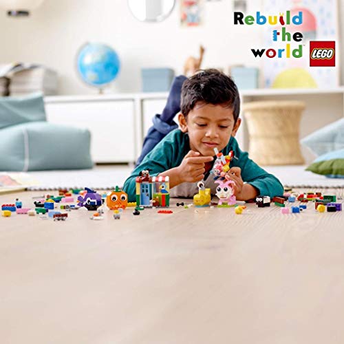 Classic Mattoncini e Occhi, Set di Costruzioni per Bambini, 11003 - Lego - Immagine 3