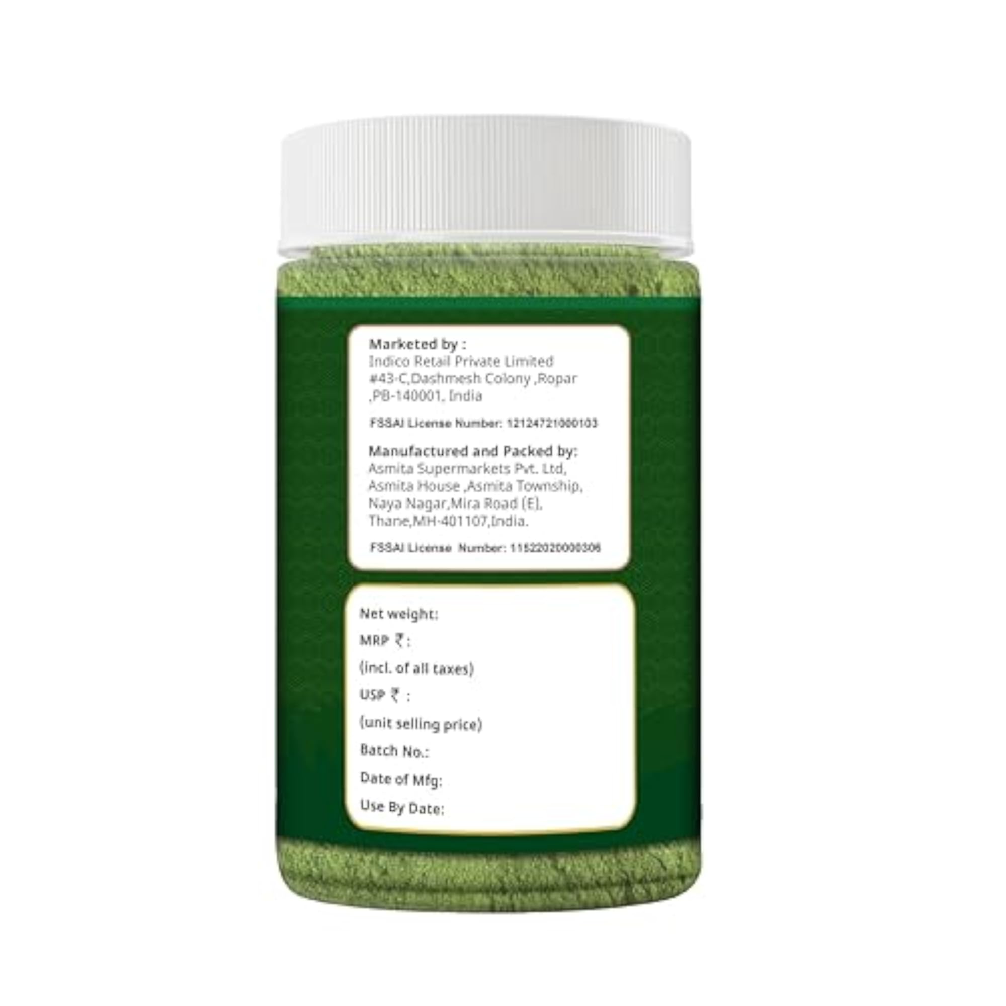 Indico Organic Moringa Powder, 100g
