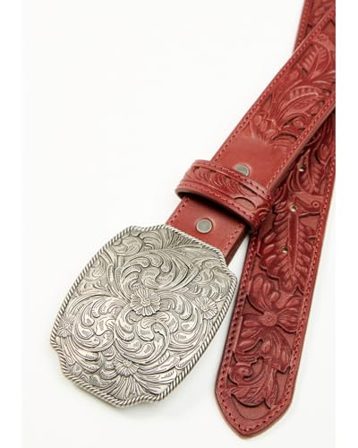 Idyllwind Women's Westerly Drive Tooled Belt - IWAHO23BT5-RD2