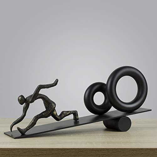 Accessoires de bureau : statue figurines modernes design abstrait