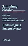  Hans Magnus Enzensberger (Sammlung Metzler)