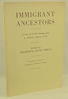 Immigrant Ancestors B000H6JQK2 Book Cover