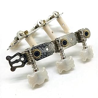 Pyatofly Lot de 2 pinces à accorder pour guitare mécanique mécanique tête blanche pour guitare classique accessoires pour pièces de guitare - Les Beatles, Paul McCartney, John Lennon, RIngo Starr, George Harrison Pyatofly Lot de 2 pinces à accorder pour guitare mécanique mécanique tête blanche pour guitare classique accessoires pour pièces de guitare – Image 3
