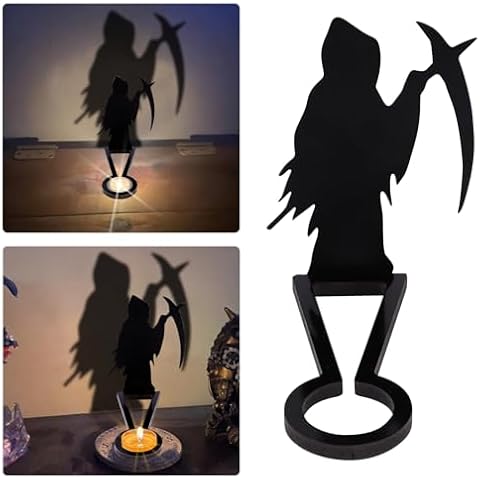 Black Nosferatu Ghost Candle Holders for Halloween Cover
