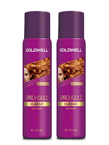 Spray de oro Goldwell Classic para el cabello, 2 unidades, 100 ml
