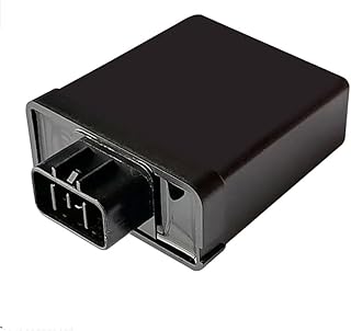 LAECVGHJT Caja CDI para Motocicleta Piezas De Motocicleta, Sistema De Encendido De 8 Pines, Unidad CDI Ciclomotor Carreras, Color Negro, para Y&ama&ha ZY100 JOG100 RS100 RSZ100