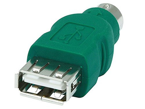 Monoprice PS2 to USB Female Converter for Logitech Brand Mouse (102171)