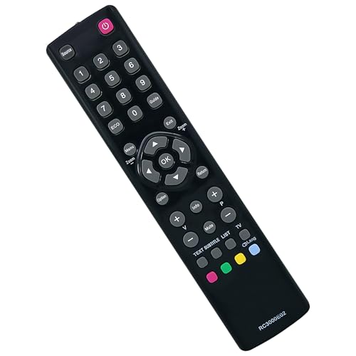 Nuevo Mando a Distancia RC3000E02 para Thomson TCL TV 22HS4246CW L24E4105F 32HU2253 32HZ5233W 39FU5253CW 40FT5453 - No es Necesario configurar