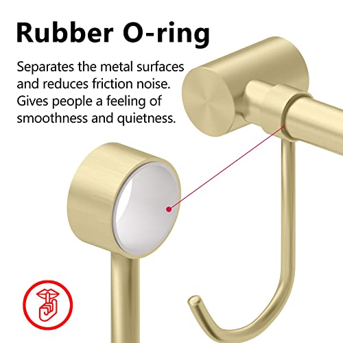 Okepoo 304 Stainless Steel Kitchen Utensil Hanger - 30 Inch Wall Mount With 15 Noiseless Sliding Hooks, Pots And Pans Hanging Rack thumb #1