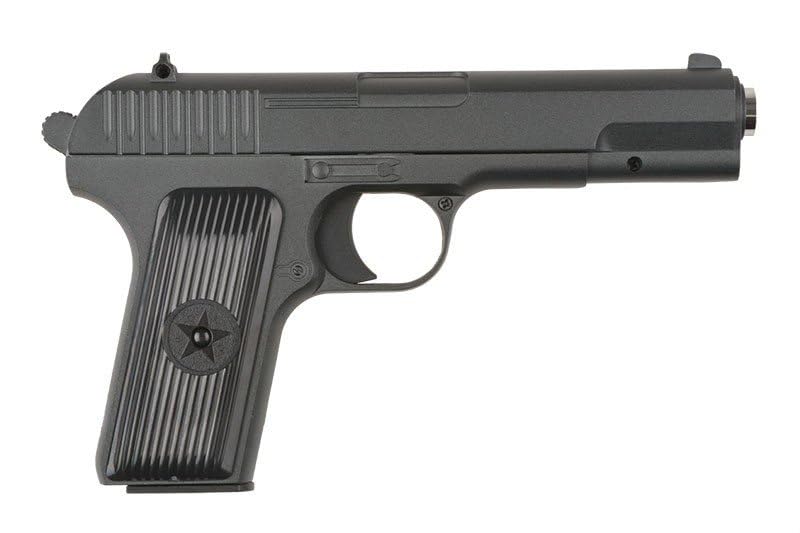 THE REPLICANT Pistolet à Billes Airsoft G.33 Tokarev/Modèle à Ressort (Spring) / Matière : Métal/Mode Coup par Coup/Puissance 0.5 Joule
