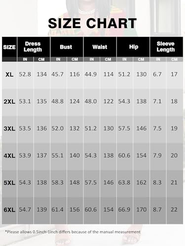 Image of SUZONANA Plus Size Dresses for Curvy Women African Print American Dress Summer Outfits Casual Loose with Pocket