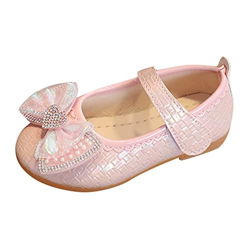 Fashion Summer Children Sandals Girls Casual Shoes Flat Bottom Lightweight Rhinestone Pearl Bow Slide Sandals