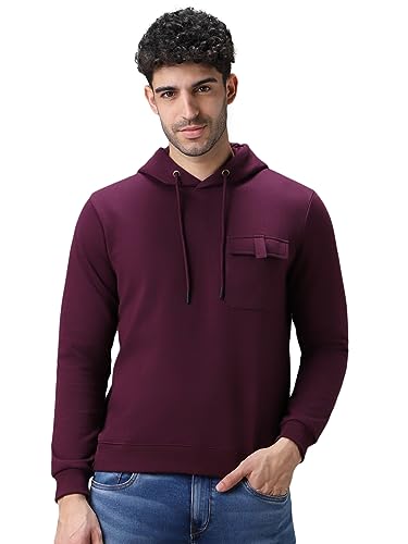 Image of Urbano Fashion Men Polycotton Hooded Sweatshirt